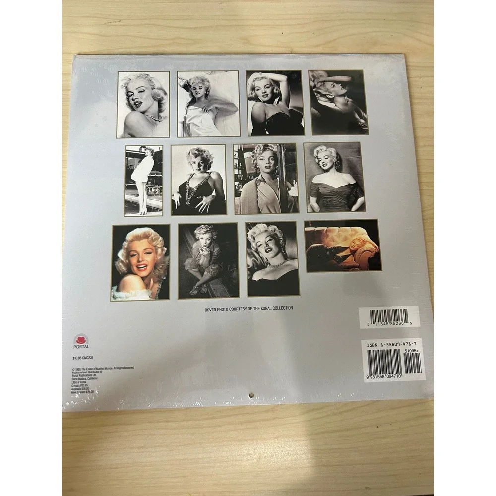 Vintage Marilyn Monroe 1996‎ 16 Month Wall Calendar Portal Publications Sealed